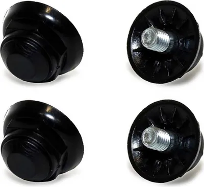 Produktbild von Massi Mtb Schuhstollen 4 Einheiten Schwarz Mann Schwarz One Size