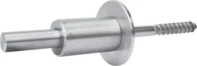Produktbild von Rundstabhalter mit Rundstab 50 mm Edelstahl V4A Ø 10 mm