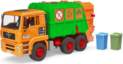 Produktbild von Bruder Tga Müll 01056 Traktor Grün Grün One Size
