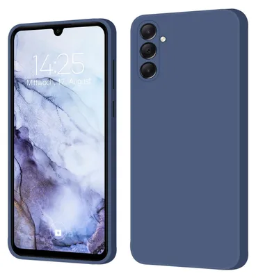 Produktbild von Hülle für Samsung Galaxy A05s Case Cover Bumper Smartphone Softgrip Schutzhülle Farbe: Lavendelblau
