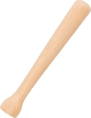 Immagine prodotto di Tampone da barista in legno, 22 cm | pestello per cocktail | pressa per aglio | tampone a bastoncino in legno | accessori per bevande