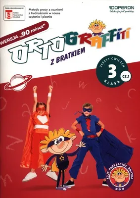 Imagen del producto de Ortograffiti z Bratkiem Wersja 90 minut Klasa 3 Czesc 1