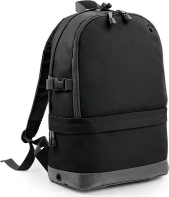 Produktbild von BagBase BG550 | Sports Backpack / Rucksack | 31 x 44 x 16 cm - Farbe: Black - Größe: 31 x 44 x 16 cm