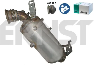 Produktbild von ERNST 910996 Dieselpartikelfilter DPF passend für MERCEDES-BENZ E-Klasse Limousine (W212) Euro 5 Abgasanlage Diesel