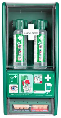 Produktbild von CEDERROTH Augenspülstation, inkl. 2 x 500ml Flaschen