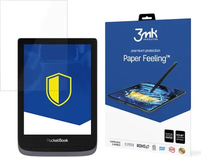 Produktbild von 3mk Display Schutzfolie Paper Feeling für PocketBook InkPad 3 Pro transparent