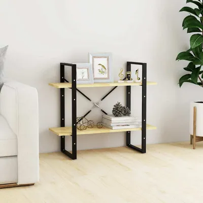 Produktbild von "2026 Promotion" Bücherregal - Standregal - Aktenregal - 2 Böden - 80x30x70 cm - Massivholz Kiefer - Wohnzimmerschrank CC27186