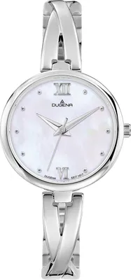Produktbild von Dugena 4460667 Damen-Armbanduhr, Edelstahl-Gehäuse, Metall-Armband