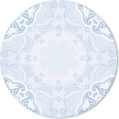 Produktbild von MuchoWow® Mauspad Mousepad Winter - Schnee - Abstrakt - Luxus 20x20 cm - Mousepads - Maus Mat - Pad - Mausunterlage - Schreibtischmatte