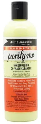 Obrázok produktu pre Recepty tety Jackie na kučery a kučery z ľanových semienok Purify Me Moisturizing Co-Wash Cleanser 355 ml