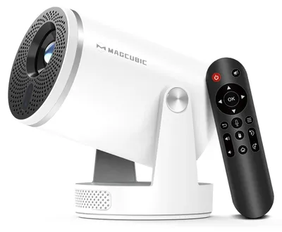 Produktbild von HY320Pro - Mini Beamer Projektor - Native 1080P Full HD - Autofokus & automatische Trapezkorrektur - Android 14 mit Sprachsteuerung - 89–343 cm Bilddiagonale - Tragbares Heimkino