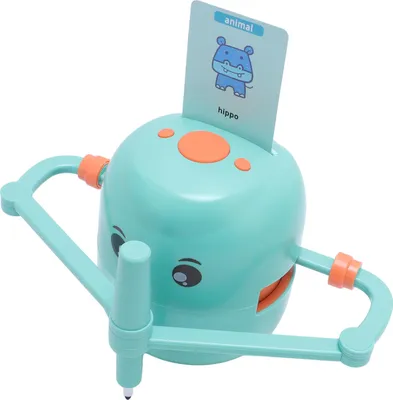 Zdjęcie produktu dla Inteligentny robot do rysowania dla dzieci Interaktywny wczesny edukacyjny robot do rysowania Automatyczna zabawka do rysowania dla dzieci w wieku 5 lat i starszych Jasnozielony