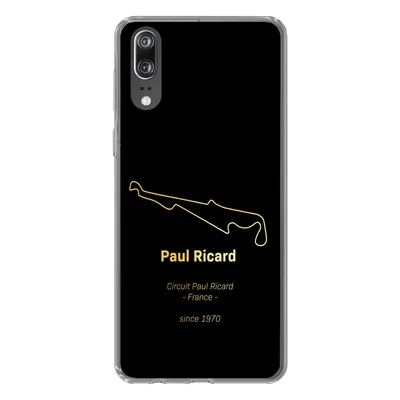 Produktbild von MuchoWow® Handyhülle Schutzhülle Hülle für Huawei P20 Frankreich - F1 - Rennstrecke Silikon Softcase Handy Hülle - Hardcover