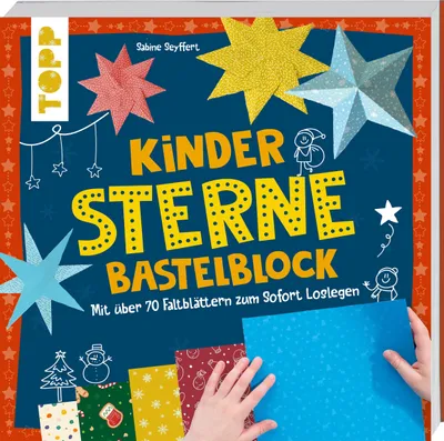 Produktbild von Kinder-Sterne-Bastelblock