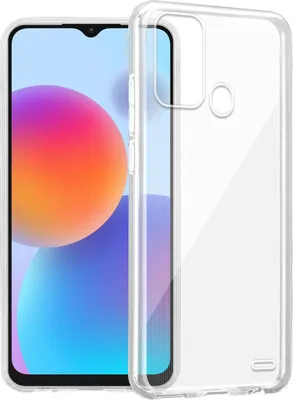 Produktbild von Cadorabo Hülle für ZTE Blade A52 in VOLL TRANSPARENT Schutzhülle aus flexiblem TPU Silikon Back Case Cover Etui Handy Hülle