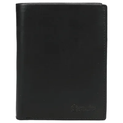 Produktbild von Esquire Leder Geldbörse New Silk Wallet High Black schwarz