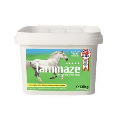 Immagine prodotto di Laminaze Prodotto a cinque stelle per cavalli soggetti a marciume dello zoccolo