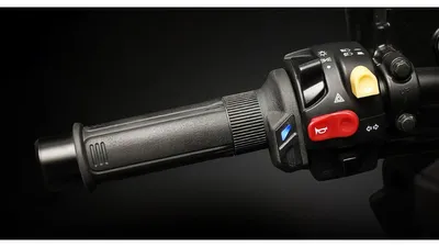 Immagine prodotto di Coppia Manopole Riscaldabili KOSO d. 22 / 25 mm L. 120 mm Interruttore Integrato