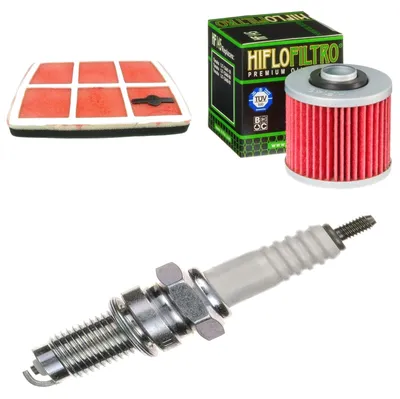 Obrázok produktu pre Servisná sada pre Yamaha TT 600 R 1997–2003: vzduchový filter, olejový filter, zapaľovacia sviečka od pamoto –
