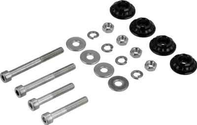 Immagine prodotto di Set: Rondella CNC 32 mm per ammortizzatore / puntone, nero - per S51, S50, S70, S53, S83