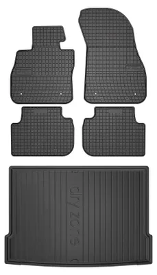 Immagine prodotto di Tappetini gomma SolidPRO + baule DryZone per BMW Seria 1 F40 2019-2024 5 pezzi