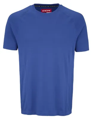 Produktbild von T-Shirt CCM Training Shortsleeve Senior blau XL