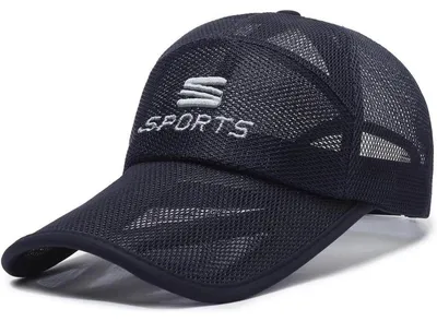 Produktbild von Baseball Cap Uni Sommer Mesh Dunkelblau Verstellbar
