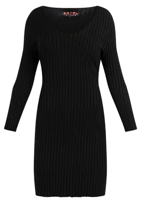 Produktbild von Sookie Damen Kleid aus Rippstrick 23725682-SO01, Lila, XS