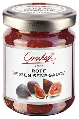 Zdjęcie produktu dla Grashoff Red Fig Mustard Sauce owocowo-pikantny sos barbecue 125ml