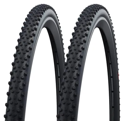 Produktbild von 2x Schwalbe X-One Bite 33-622 SuperGround Faltreifen 28x1.30 Fahrradreifen