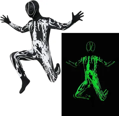 Obrázok produktu pre Detský kostým na Halloween, Raveparty, karnevalový kostým Kozmonaut, svietiaci, 140 cm