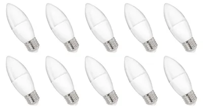 Produktbild von Spectrum E27 LED Kerzenlampe 8W 710lm 6000K Kaltweiß 230V 10 Stück