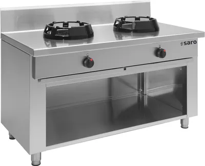 Produktbild von Wok-Gasherd Mit Offenem Unterbau Modell Cc/02, Maße: B 1400 X T 700 X H 850