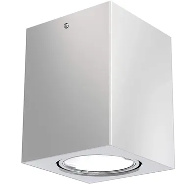 Produktbild von Briloner LED Deckenleuchte Aufbaulampe Tube Silber 5W GU10 400lm Warmweiß 3000K schwenkbar