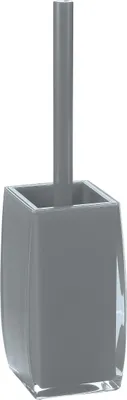 Produktbild von MSV WC Bürste Klobürste Toilettenbürste „Anzio“ mit hygienischem Behälter Grau