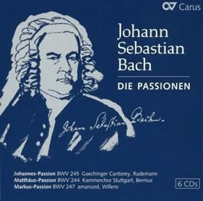 Produktbild von Rademann/Bernius/Willens/Gaechinger Cantorey: Passionen
