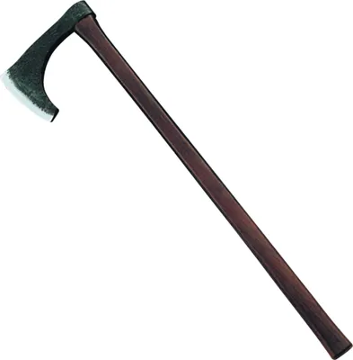 Produktbild von Handgeschmiedete Wikingeraxt aus Kohlenstoffstahl, 80 cm Gesamtlänge, 1500 g Gewicht