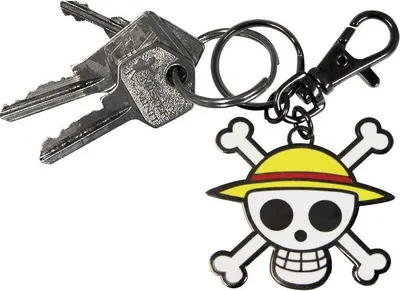 Immagine prodotto di ONE PIECE - Ciondolo portachiavi - Teschio - Luffy Ruffy