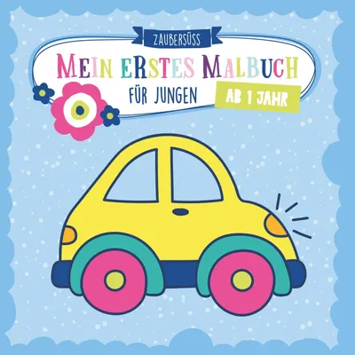 Produktbild von Mein erstes Malbuch für Jungen