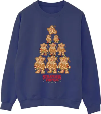 Produktbild von Netflix - "Stranger Things" Sweatshirt für Damen BI36341 (4XL) (Marineblau)