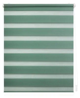 Produktbild von Lichtblick Duo Rollo Klemmfix, ohne Bohren Salbei 60 cm x 150 cm (B x L)
