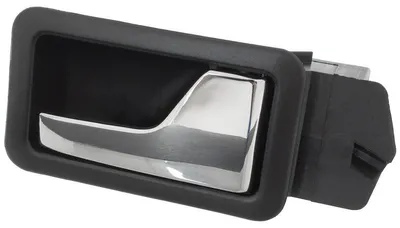 Obrázok produktu pre Audi 80 B3 86-91 Vnútorná dverová rukoväť vpredu vpravo ČIERNA + CHRÓM