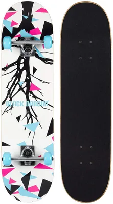 Image de TWM 52NS-WZL, planche à roulettes Black Dragon, 79 cm, couleur blanche