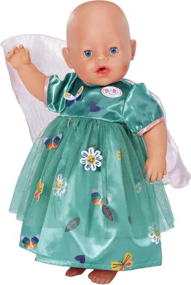 Obrázok produktu pre BABY born Fairy Dress with Wings 43cm, Šaty pre bábiku, 3 rok / roky