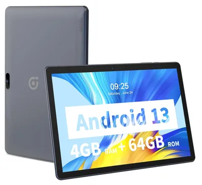 Obrázok produktu pre Tablet – model M10 – 25,7 cm, dotykový displej IPS – operačný systém Android 13 – 64 GB – štvorjadrový procesor – 3G s možnosťou použitia SIM karty – bez ochranného puzdra