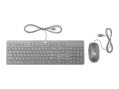 Produktbild von HP Slim - Tastatur-und-Maus-Set - USB