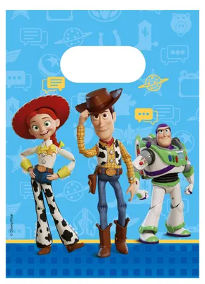 Produktbild von 4 Toy Story 5 Papiertüten für Geschenke -, KI-generiertes Bild