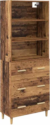 Immagine prodotto di Credenza Legno vecchio 69,5 x 32,5 x 180 cm Legno multistrato