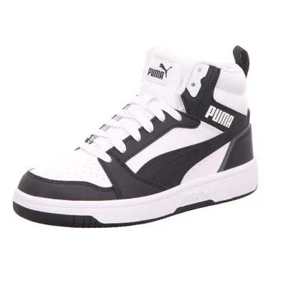 Obrázek produktu pro Dámské vysoké tenisky Puma Rebound v6 black-white, Barva:black, Velikost UK:6