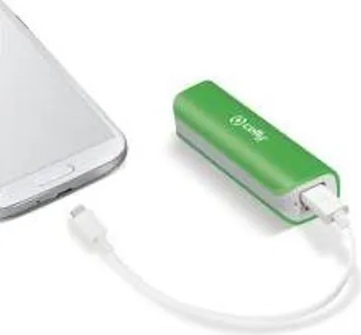 Immagine prodotto di Celly Li-Ion 2600mAh Ioni di Litio Verde